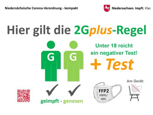 2G plus Regel Niedersachsen